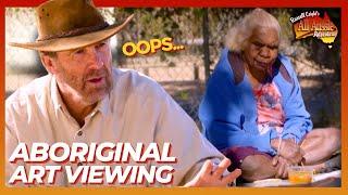 Russell Coight Views Aboriginal Art | All Aussie Adventures