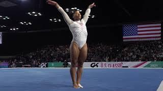 Jordan Chiles - Floor Exercise - 2021 GK U.S. Classic - Senior Competition