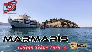 MARMARİS, Dalyan Tekne Turu -2, Muğla, Temmuz 2023, FHD