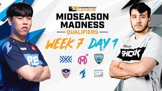 Overwatch League 2022 Season | Midseason Madness Qualifiers | Week 7 Day 1 - West