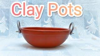 Clay Pots by traditional India products #clay #nikosi #india #organic #nature #health #export #usa