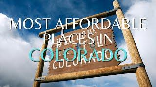 Most AFFORDABLE Cities in Colorado #shorts