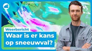 Weerbericht: alle details over de sneeuw van morgen!