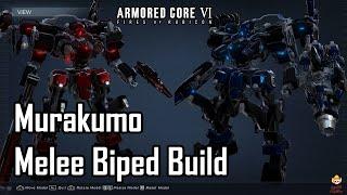 Armored Core 6 - Melee Biped Build: Murakumo