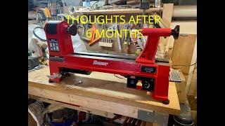 Harbor Freight Bauer 14X20 EVS Wood Lathe - 6 Month Thoughts and Impressions