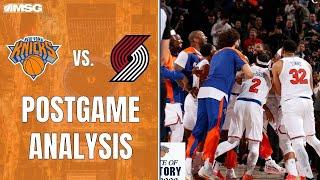 Bridges OT Buzzer Beater Boosts Knicks Over Blazers | New York Knicks