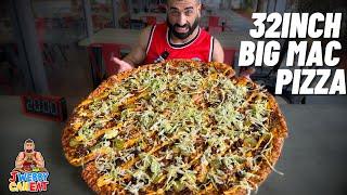 32INCH BIG MAC PIZZA - "GEORGIE MAC" - GEORGE'S GOURMET PIZZERIA - BELLA VISTA, NSW