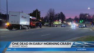 1 dead after N. Charlotte crash with box truck