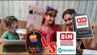 APPLE TABLET IPAD --- BİM' de SATILAN TABLET  ....  ELİF'İN TABLETİNE İLK NE KURDUK.