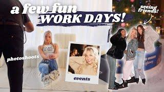 a few fun days in my life! *seeing friends, work events & more!*