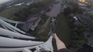 CLIMBING STEALTH AT THORPE PARK