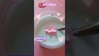 How to make Slime without Borax  #shorts #slime #asmr #diy