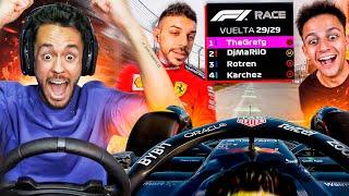 MI PRIMERA VICTORIA DE F1 en el MUNDIAL DE STREAMERS DE AMPETER - TheGrefg