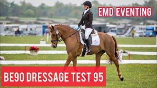 BE90 DRESSAGE TEST 95 (2012) - Press Play & Enter At A