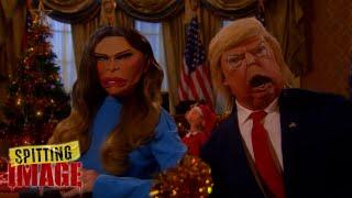 Merry Christmas from the Trumps | Spitting Image