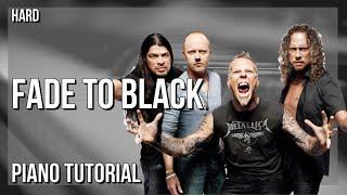 How to play Fade To Black by Metallica on Piano (Tutorial)