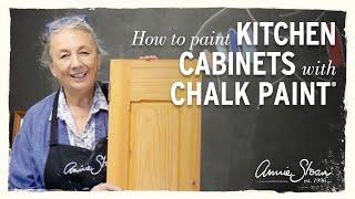 How to paint your kitchen cabinets with Chalk Paint®