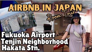 FUKUOKA AirBNB ROOM TOUR + Traveling by Plane, Train & Bus | doc jean's travels