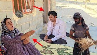 Did Ishaq succeed in ruining the life of the young nomadic couple?