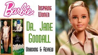  DR JANE GOODALL BARBIE INSPIRING WOMEN DOLL   EDMOND'S COLLECTIBLE WORLD  UNBOXING & REVIEW