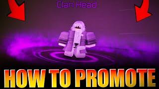 How To PROMOTE in JUJUTSU INFINITE! ROBLOX