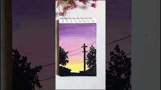 easy art idea #art #drawing #painting #artshorts #artvideo #shorts