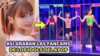 VIDEOS DE LE SSRAFIM SE VUELVEN VIRALES POR REVELAR COMO SE GRABAN LAS FANCAMS DE LOS IDOLS DEL KPOP