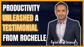 Productivity Unleashed: The Roschelle McCoy Journey with Faisal's Coaching