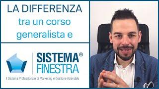 Corso per Serramentisti: Il corso Sistema Finestra