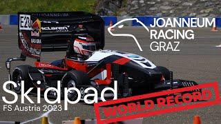 Skidpad World Record | Formula Student Austria 2023 | Joanneum Racing Graz