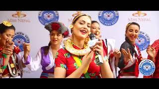 Ruslan FM 95.2 | Dance with Miss Nepal 2018 Contestant- Manita Devkota| Mathi Mathi Sailunge