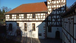 Mehmels Fachwerk-Kirche ️ | DJI Mini 2 Footage | Thüringen | Rhön | 4K