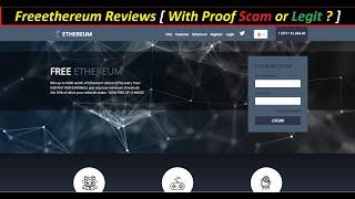 Freeethereum Reviews [ With Proof Scam or Legit ? ] ! Freeethereum ! Freeethereum Com Reviews