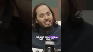 A true leader with values at his core #AnantAmbani #anantdadadt #anantambanidt