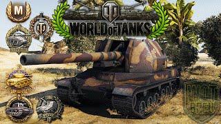 World of Tanks - Bat.-Châtillon 155 58 - 10 Kills - 8.8k Damage - 1vs5 [Replay|HD]