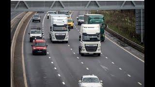 Police HGV operation catches hundreds of drivers on M1 and A1