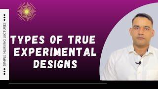 True experimental research design