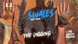 DIGGING SWALES FOR A FOOD FOREST - Part Three