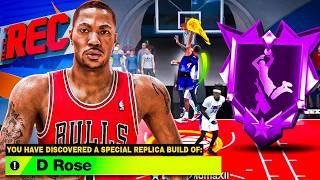 MVP “PRIME” DERRICK ROSE BUILD is a BULLY to REC PLAYERS in NBA 2K25! BEST GUARD SLASHER BUILD