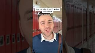 that kid who doesn’t realize they’re rich | Scott Frenzel #nostalgia #schoollife