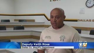 Dallas County Sheriff's Deputy Keith Rose saves child's life in traffic