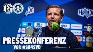 "Gute Anspannung, keine Nervosität"  | Pressekonferenz vor Schalke