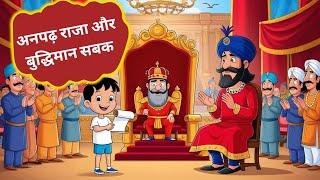 अनपढ़ राजा और बुद्धिमान सबक || The Illiterate King and the Wise Lesson || Moral Story Hindi