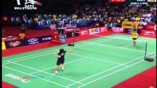 2014 Thomas Cup Final Malaysia vs Japan, Liew Daren vs Takuma Ueda (Camera version)