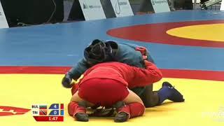 Joash Walkins  vs Ivanov veselin. Sambo World Championship 2015,  Men Combat Sambo 62 kg  Finals