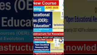 online training on “Open Educational Resources (OER): Innovating Education ciet ncert online traning