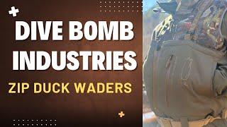 Dive Bomb Industries Waders field test