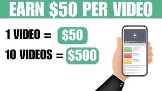  WATCH 1 VIDEO AND EARN $50 FOR FREE! | Make Money Online 2024