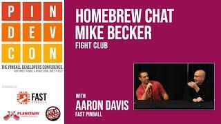Homebrew Pinball Maker Chat - Mike Becker - PinDevCon 2023