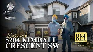 Luxury Show Home Tour in Keswick Edmonton | Custom Dream Homes by Royal Luxury Homes